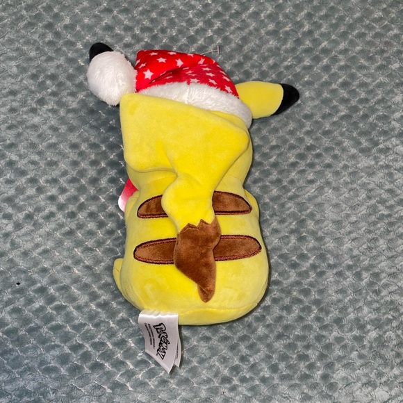 NWT Holiday Pikachu Pokemon Plush - Picture 2 of 7